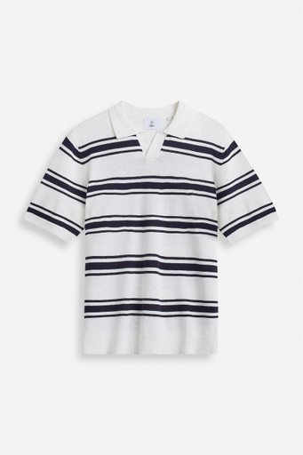 Fisher linen poloshirt