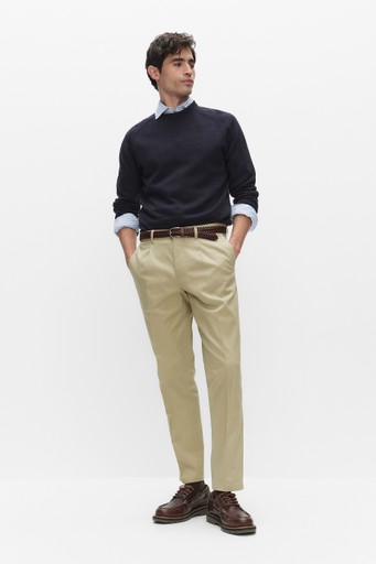 Fitch linen crewneck