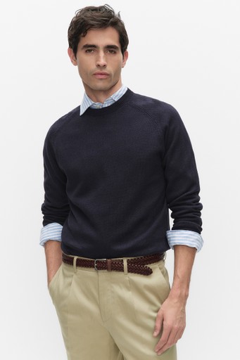 Fitch linen crewneck