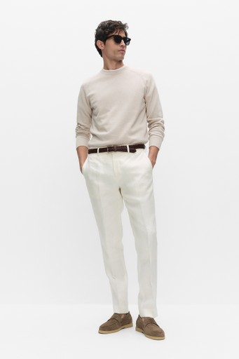 Fitch linen crewneck