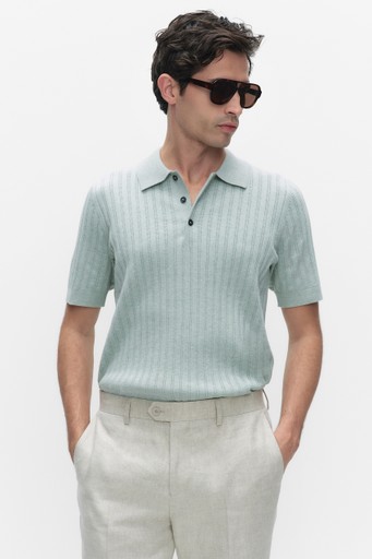 Antonio knit poloshirt