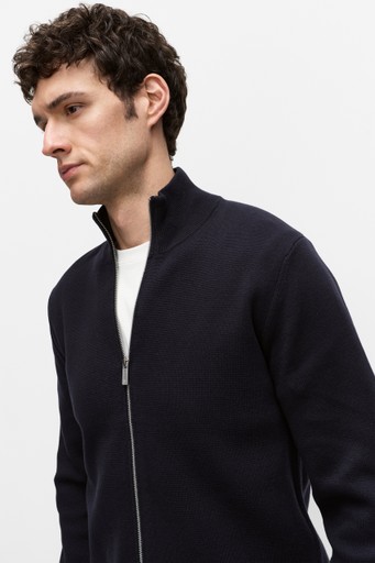 Theo zip cardigan