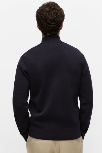 Theo zip cardigan