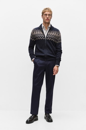 Ralph jacquard cardigan