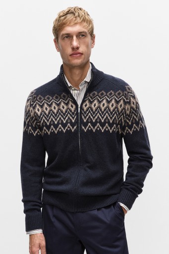 Ralph jacquard cardigan
