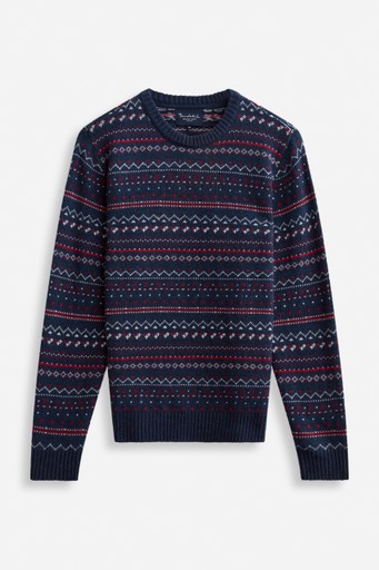 Anton jacquard crewneck