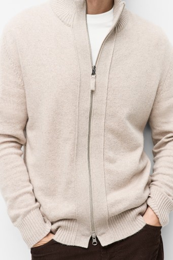 Phil zip cardigan
