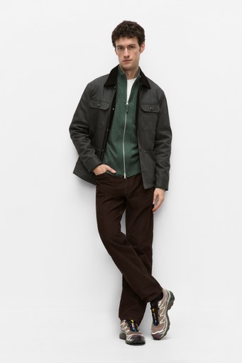 Phil zip cardigan