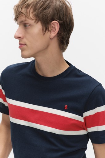 Mario stripe tee