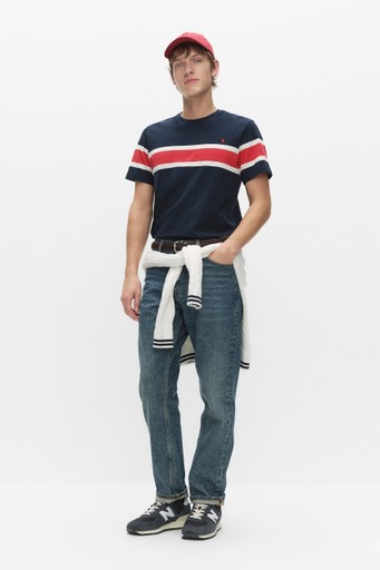 Mario stripe tee