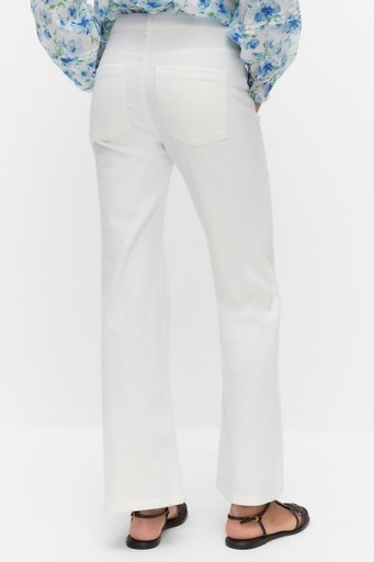 Lulu braid denim trousers