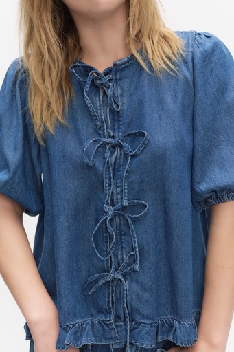 Tanya denim blouse