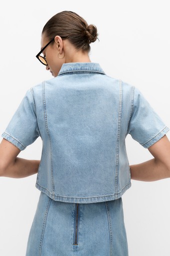 Jessie denim blouse
