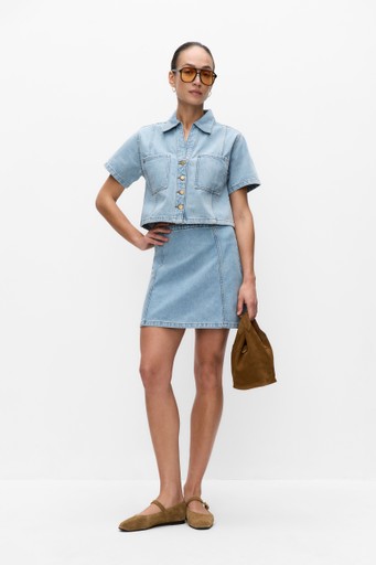 Jessie denim skirt