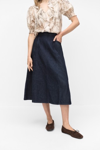 Zoe denim skirt