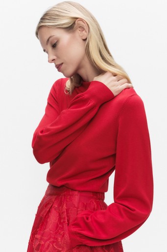 Saga mock neck sweater