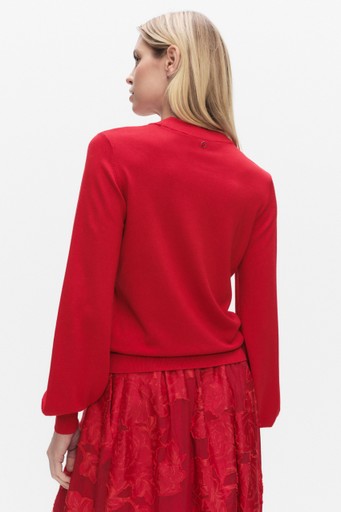 Saga mock neck sweater