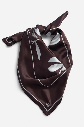 Tine silk scarf