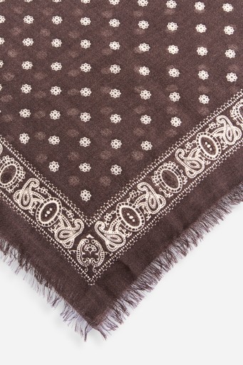 Daisy wool scarf