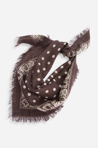 Daisy wool scarf