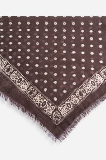 Daisy wool scarf