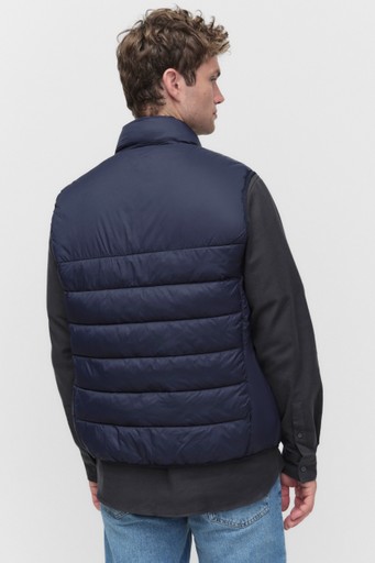 Wadded gilet