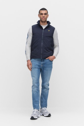 Padded puffer gillet