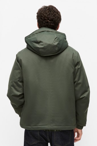 Padded hooded jacket