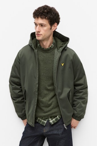 Padded hooded jacket
