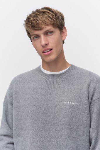 Script knitted crew Script knitted crew