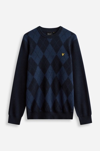 Argyle jumper