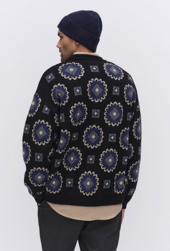 Aro paisley cardigan