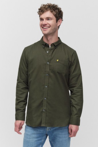 Plain flannel shirt