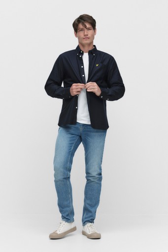 Plain oxford shirt