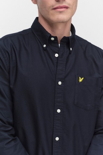 Plain oxford shirt