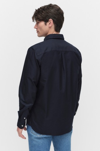Plain oxford shirt