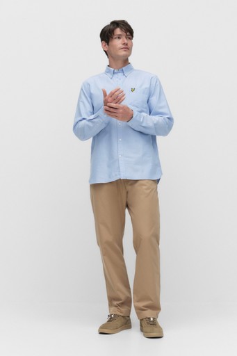 Plain oxford shirt