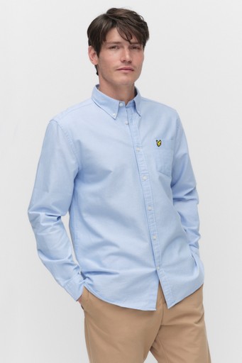Plain oxford shirt