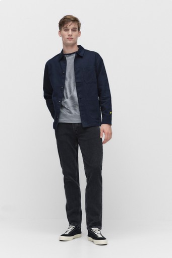 Linen blend o-shirt