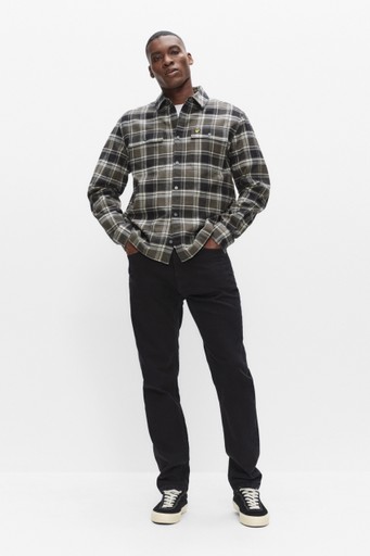 Brushed check shirt
