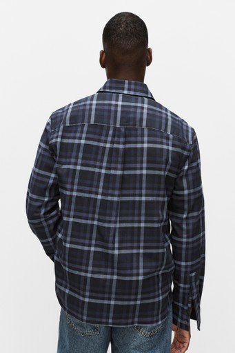 Tonal check shirt