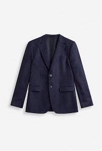 Tummansininen miesten pellavableiseri MQ:lta.