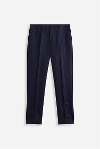 Siniset miesten pellavahousut MQ:lta.