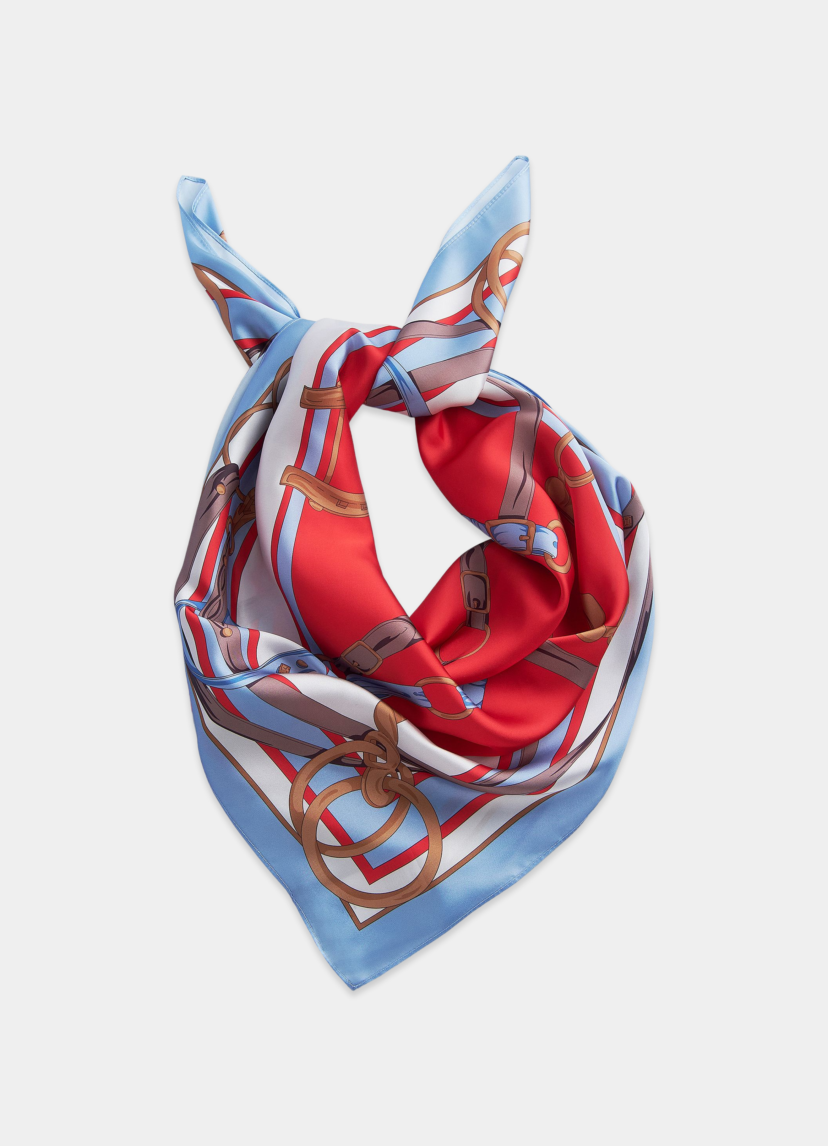 Mønstret scarf fra MQ Marqet.