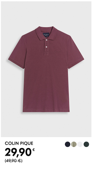 Viininpunainen polo-paita isälle