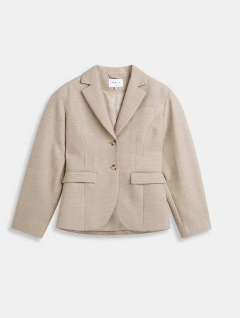 Beige bleiseri naisille