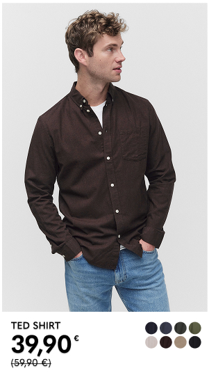 Ruskea paita isänpäiväksi