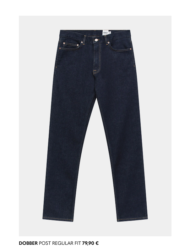 Tummansiniset farkut miehille.