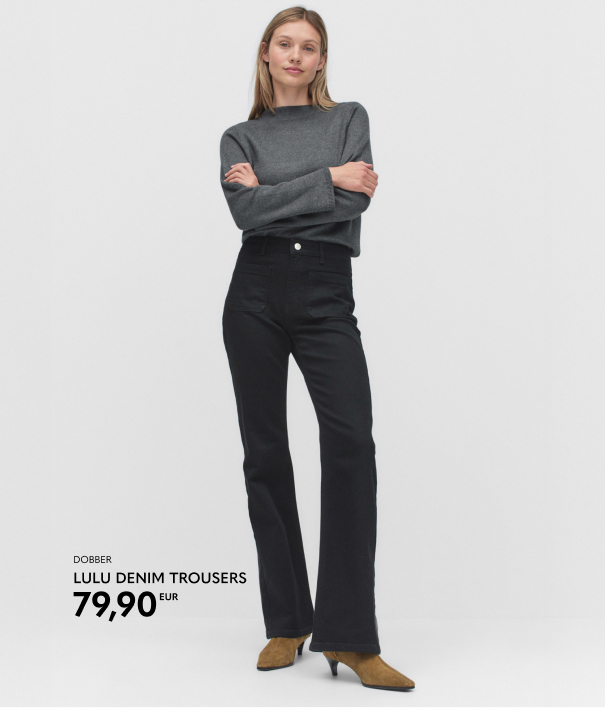 Lulu denim-farkut naisille.