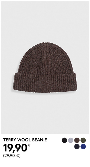 Ruskea lämmin pipo miehille